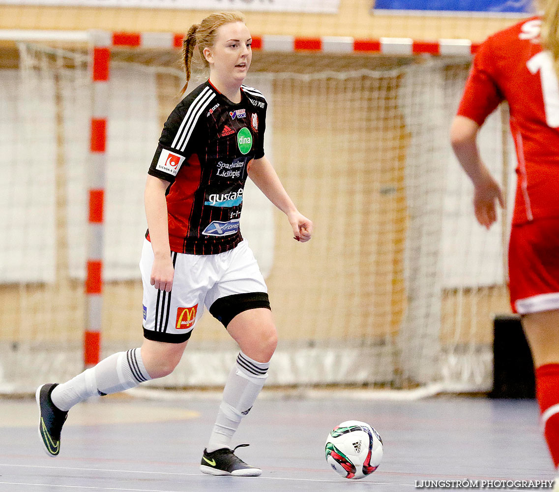 Futsal-DM Lidköpings FK-Mariestads BoIS FF 1-1,dam,Åse-Vistehallen,Grästorp,Sverige,Futsal,,2015,127875