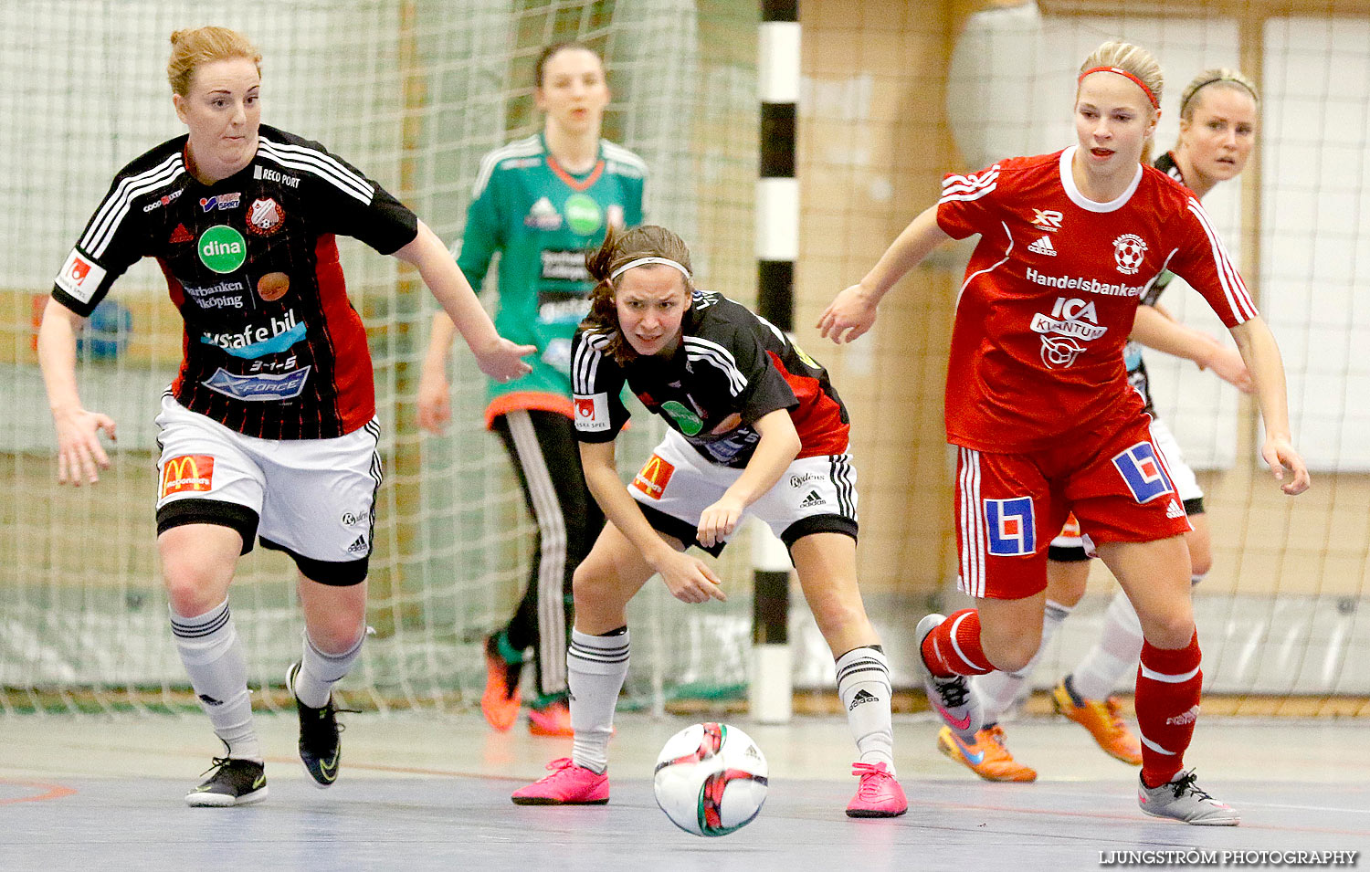 Futsal-DM Lidköpings FK-Mariestads BoIS FF 1-1,dam,Åse-Vistehallen,Grästorp,Sverige,Futsal,,2015,127880