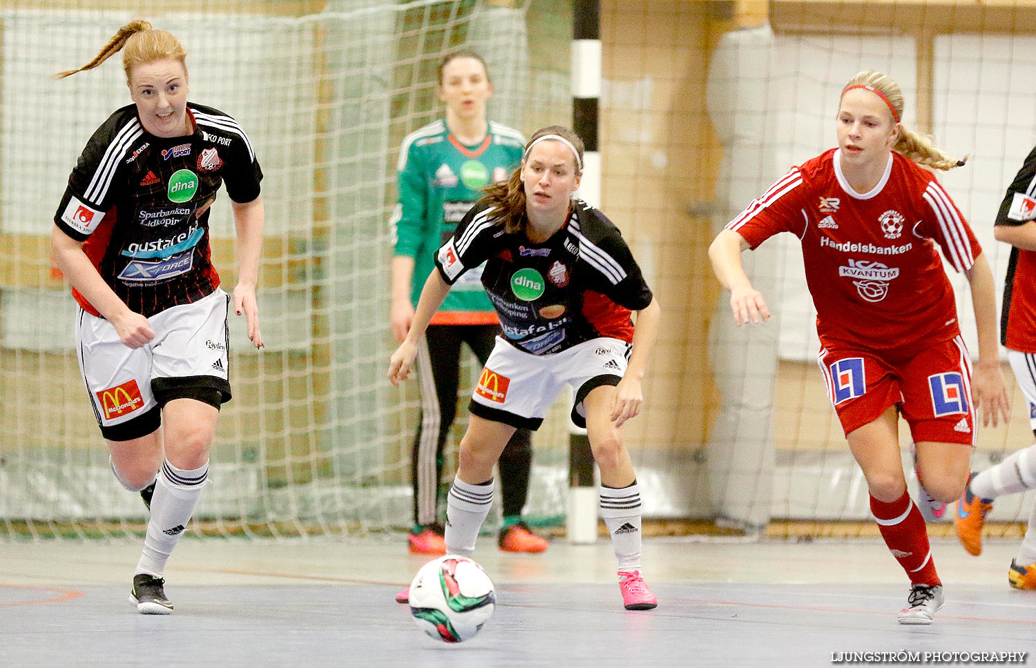 Futsal-DM Lidköpings FK-Mariestads BoIS FF 1-1,dam,Åse-Vistehallen,Grästorp,Sverige,Futsal,,2015,127881