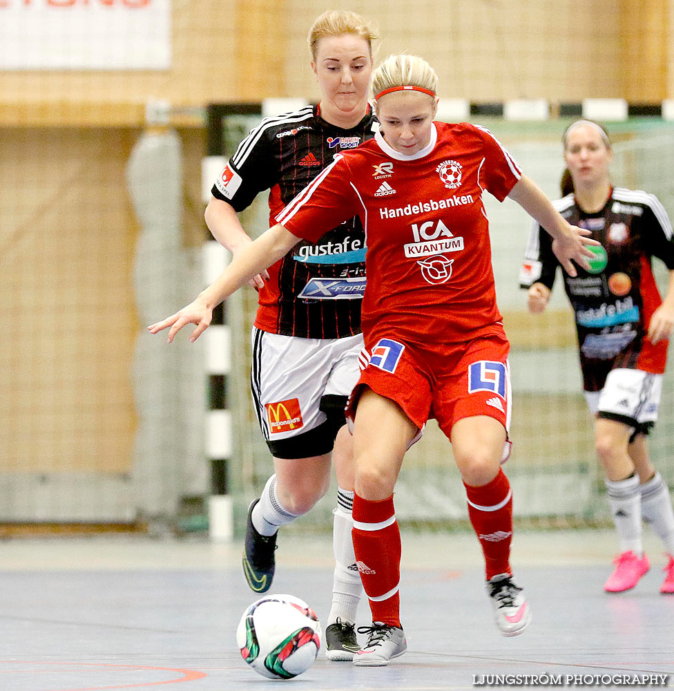 Futsal-DM Lidköpings FK-Mariestads BoIS FF 1-1,dam,Åse-Vistehallen,Grästorp,Sverige,Futsal,,2015,127882