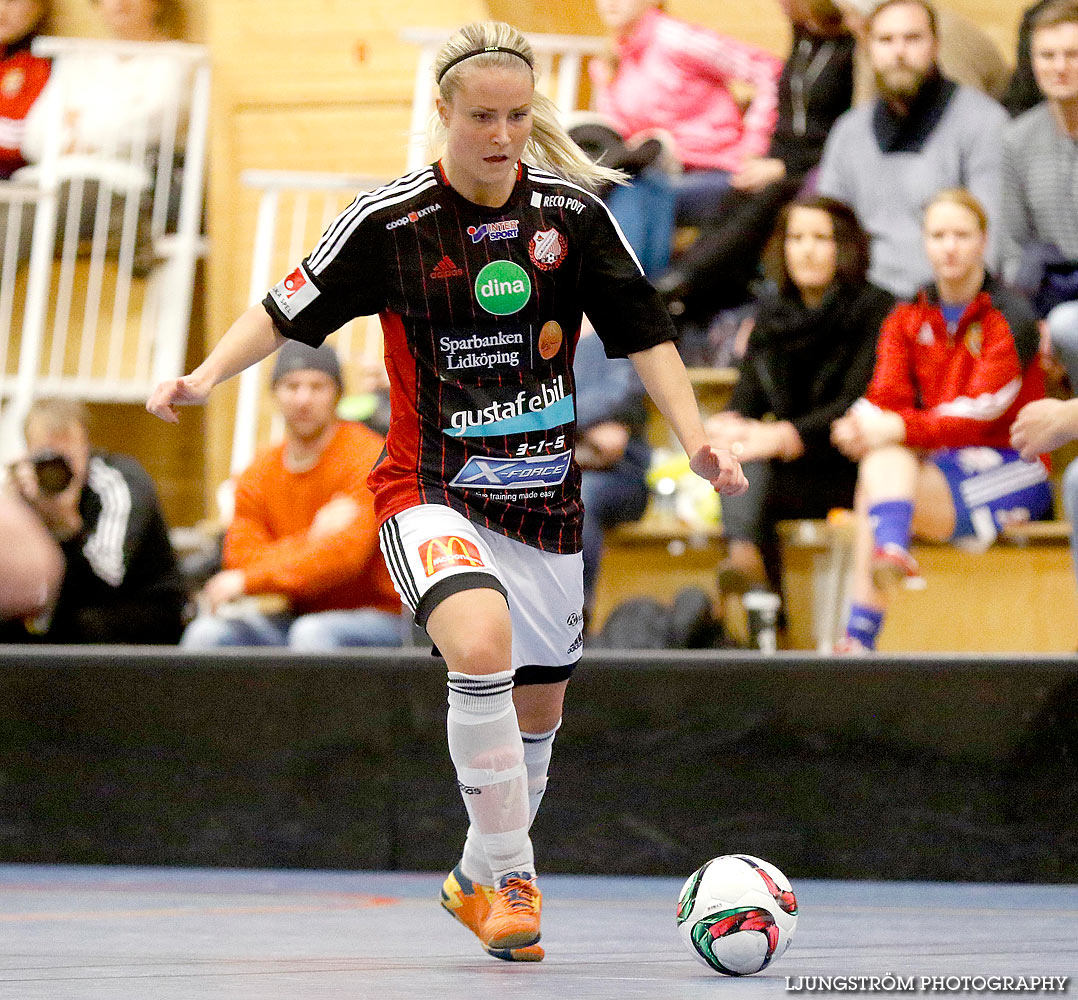 Futsal-DM Lidköpings FK-Mariestads BoIS FF 1-1,dam,Åse-Vistehallen,Grästorp,Sverige,Futsal,,2015,127885