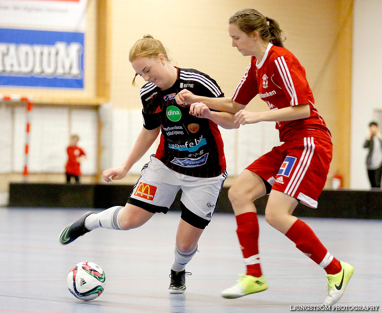Futsal-DM Lidköpings FK-Mariestads BoIS FF 1-1,dam,Åse-Vistehallen,Grästorp,Sverige,Futsal,,2015,127887
