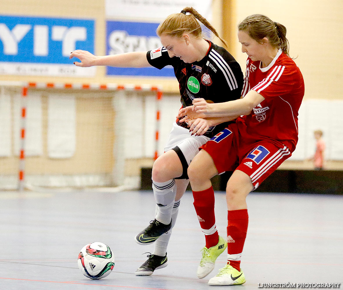 Futsal-DM Lidköpings FK-Mariestads BoIS FF 1-1,dam,Åse-Vistehallen,Grästorp,Sverige,Futsal,,2015,127888