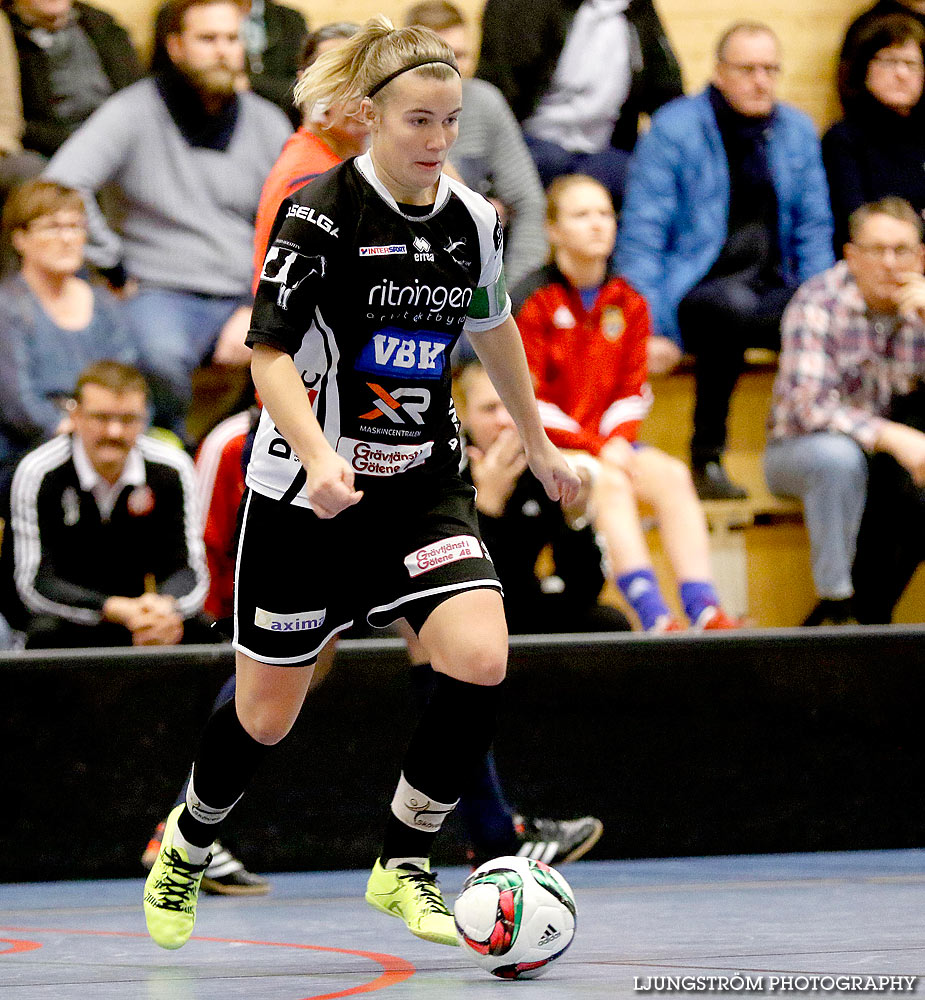 Futsal-DM Skövde KIK-Vara SK 2-1,dam,Åse-Vistehallen,Grästorp,Sverige,Futsal,,2015,127905