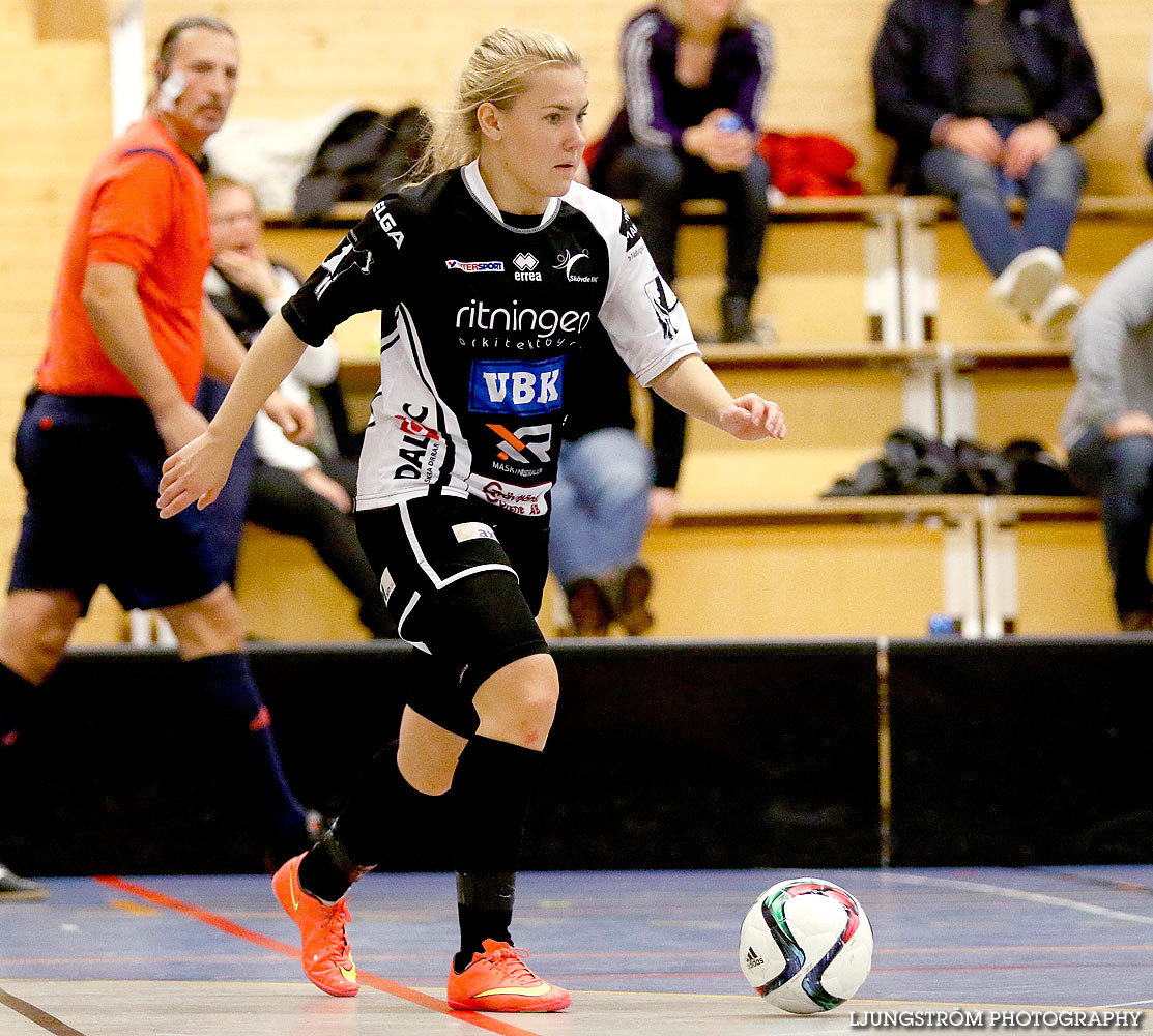 Futsal-DM Skövde KIK-Vara SK 2-1,dam,Åse-Vistehallen,Grästorp,Sverige,Futsal,,2015,127921