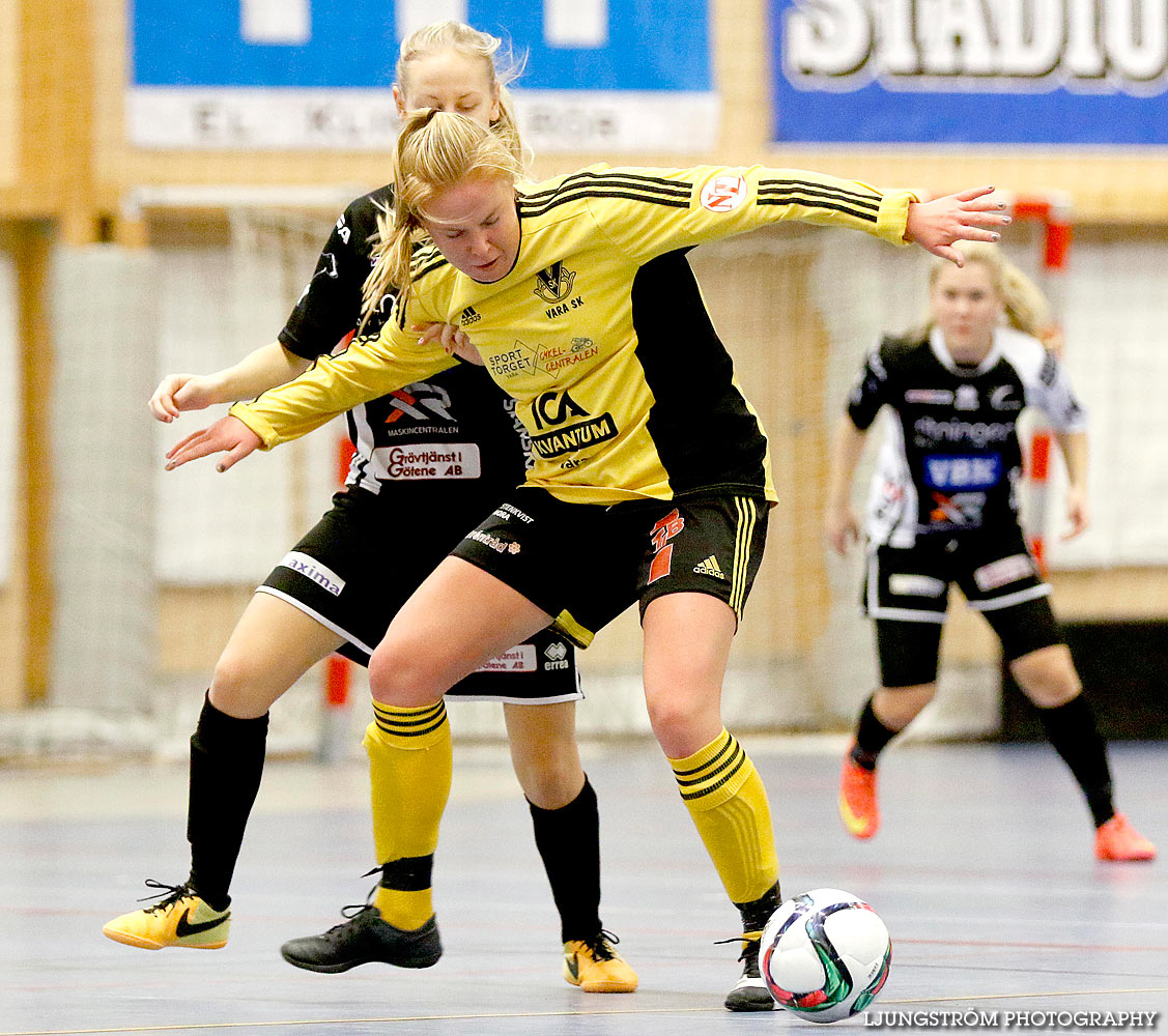 Futsal-DM Skövde KIK-Vara SK 2-1,dam,Åse-Vistehallen,Grästorp,Sverige,Futsal,,2015,127934