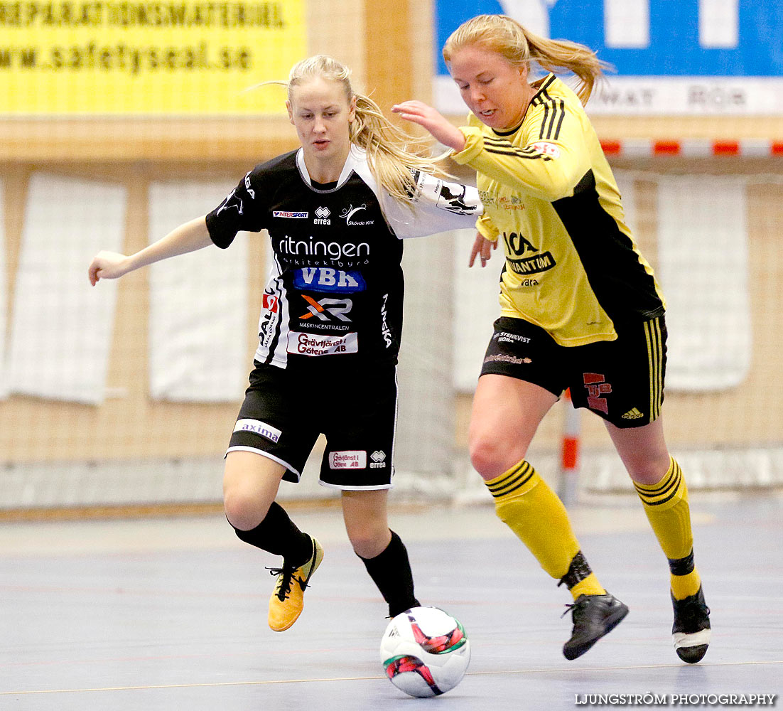 Futsal-DM Skövde KIK-Vara SK 2-1,dam,Åse-Vistehallen,Grästorp,Sverige,Futsal,,2015,127935