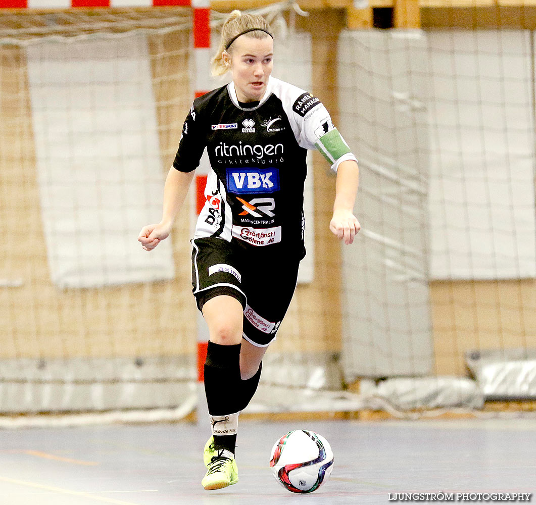 Futsal-DM Skövde KIK-Vara SK 2-1,dam,Åse-Vistehallen,Grästorp,Sverige,Futsal,,2015,127951