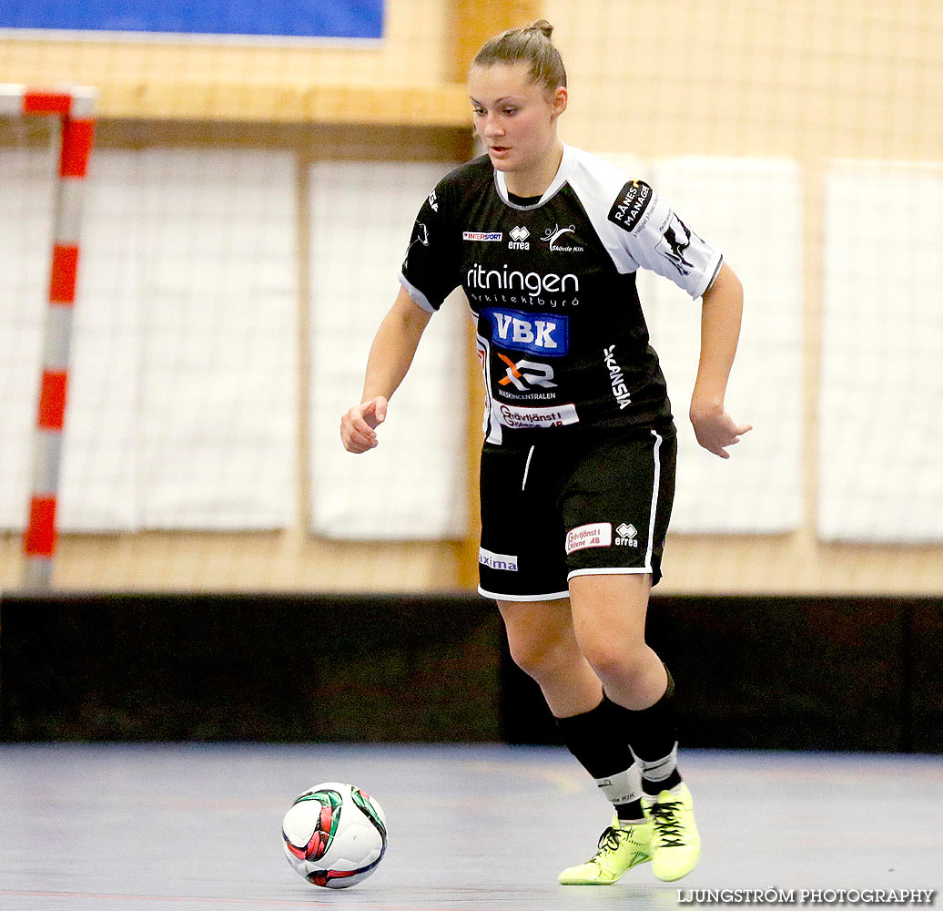 Futsal-DM Skövde KIK-Vara SK 2-1,dam,Åse-Vistehallen,Grästorp,Sverige,Futsal,,2015,127953