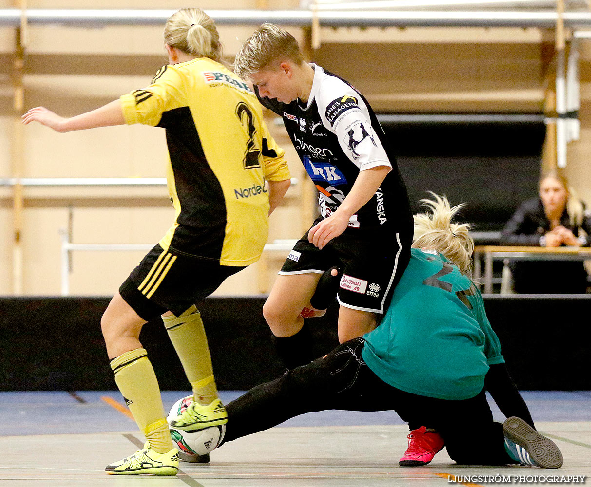Futsal-DM Skövde KIK-Vara SK 2-1,dam,Åse-Vistehallen,Grästorp,Sverige,Futsal,,2015,127955