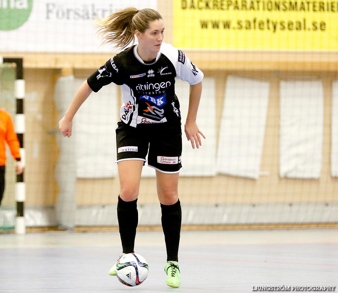 Futsal-DM Skövde KIK-Vara SK 2-1,dam,Åse-Vistehallen,Grästorp,Sverige,Futsal,,2015,127957