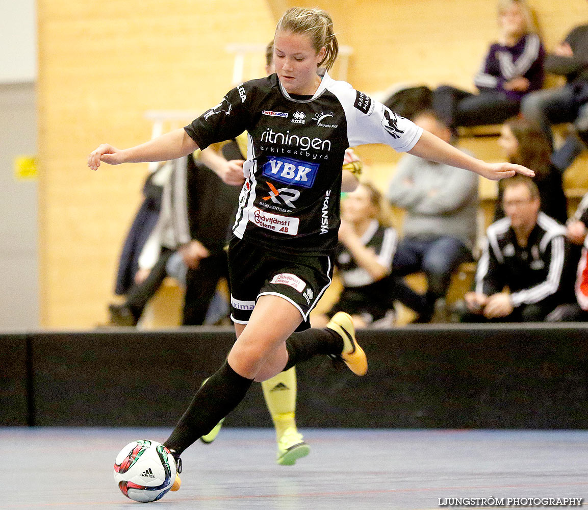 Futsal-DM Skövde KIK-Vara SK 2-1,dam,Åse-Vistehallen,Grästorp,Sverige,Futsal,,2015,127960