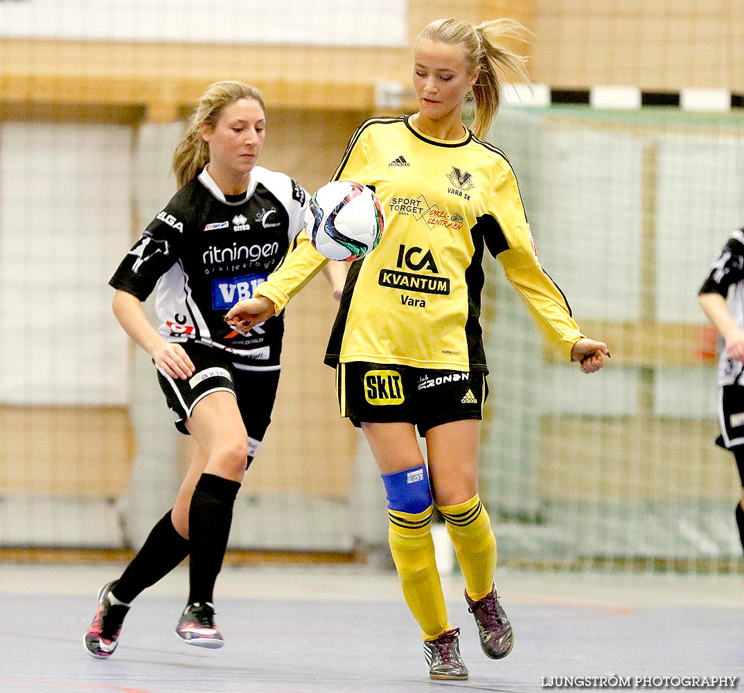 Futsal-DM Skövde KIK-Vara SK 2-1,dam,Åse-Vistehallen,Grästorp,Sverige,Futsal,,2015,127964