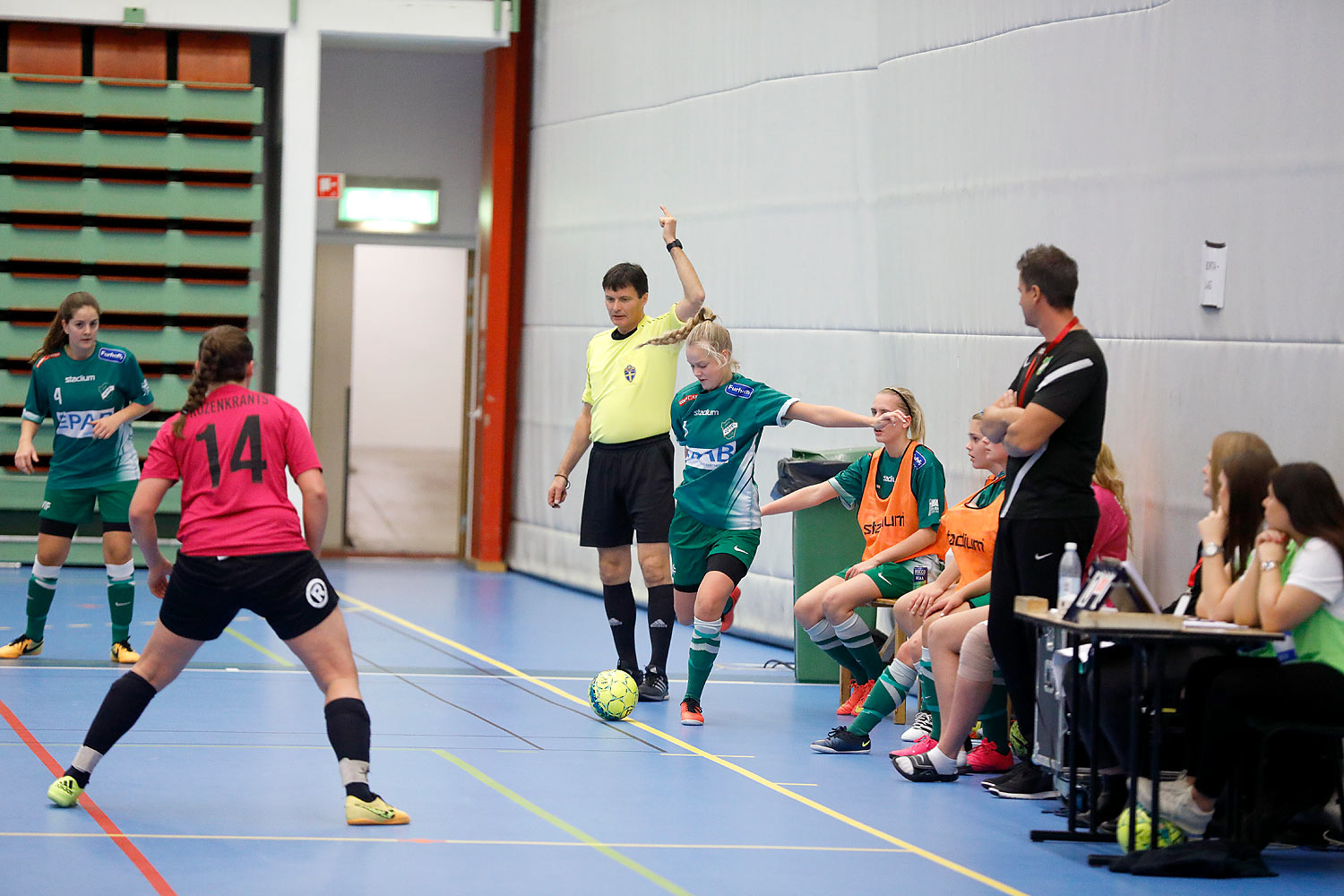 Skövde Futsalcup Damer Falköping Futsal Club-Våmbs IF,dam,Arena Skövde,Skövde,Sverige,Skövde Futsalcup 2016,Futsal,2016,141831