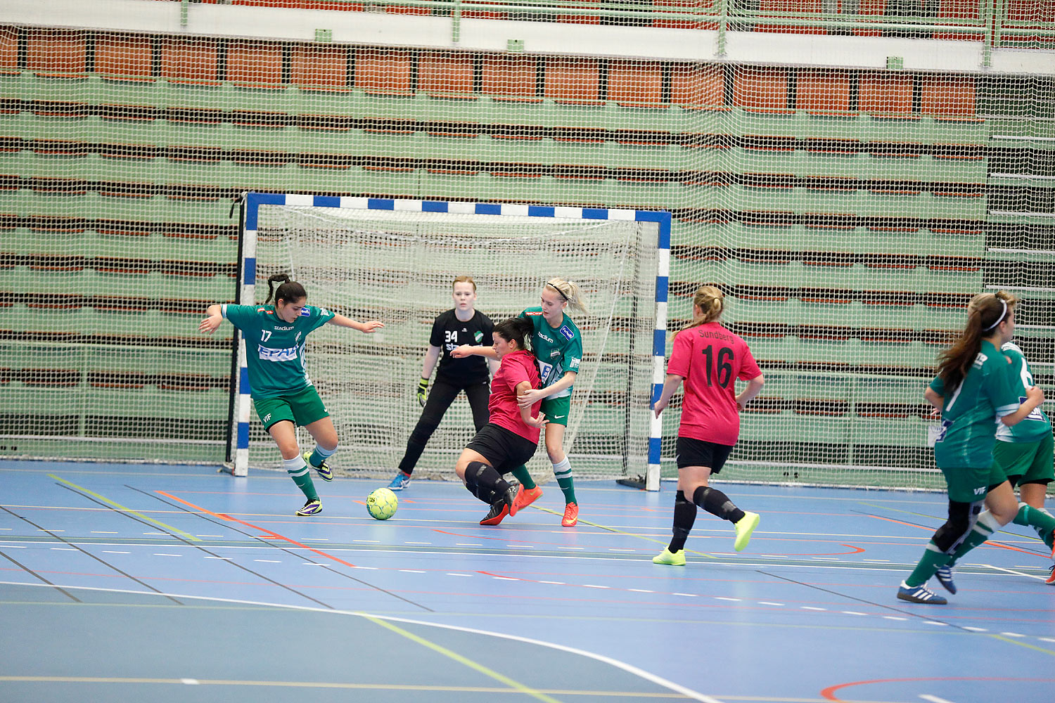 Skövde Futsalcup Damer Falköping Futsal Club-Våmbs IF,dam,Arena Skövde,Skövde,Sverige,Skövde Futsalcup 2016,Futsal,2016,141852