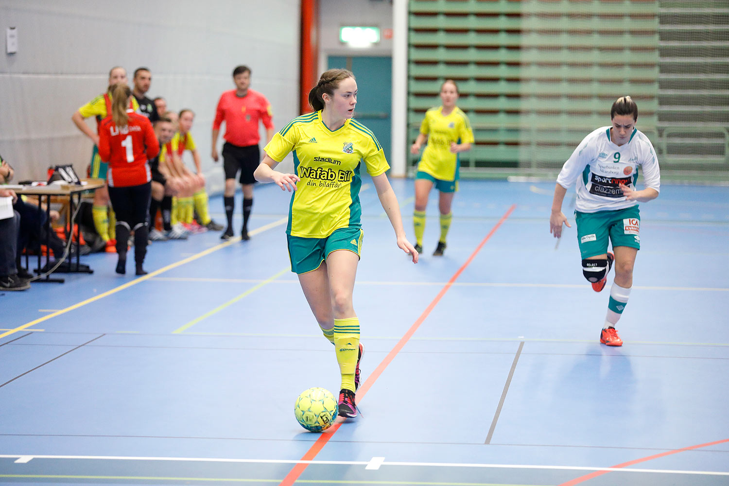 Skövde Futsalcup Damer Hertzöga BK 1-Axvalls IF,dam,Arena Skövde,Skövde,Sverige,Skövde Futsalcup 2016,Futsal,2016,142111