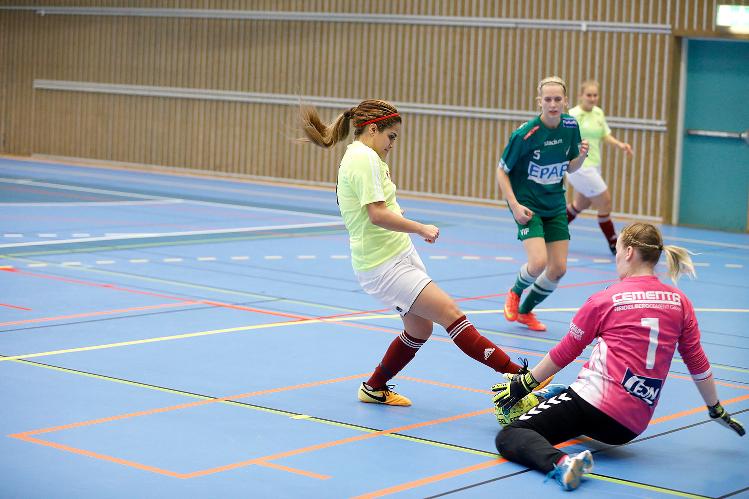 Skövde Futsalcup Damer Näset SK/IF Väster-Våmbs IF 1,dam,Arena Skövde,Skövde,Sverige,Skövde Futsalcup 2016,Futsal,2016,142471