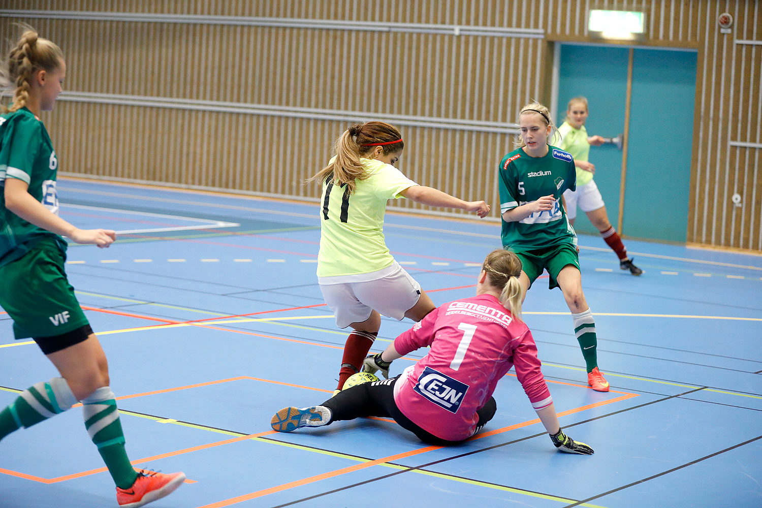 Skövde Futsalcup Damer Näset SK/IF Väster-Våmbs IF 1,dam,Arena Skövde,Skövde,Sverige,Skövde Futsalcup 2016,Futsal,2016,142474