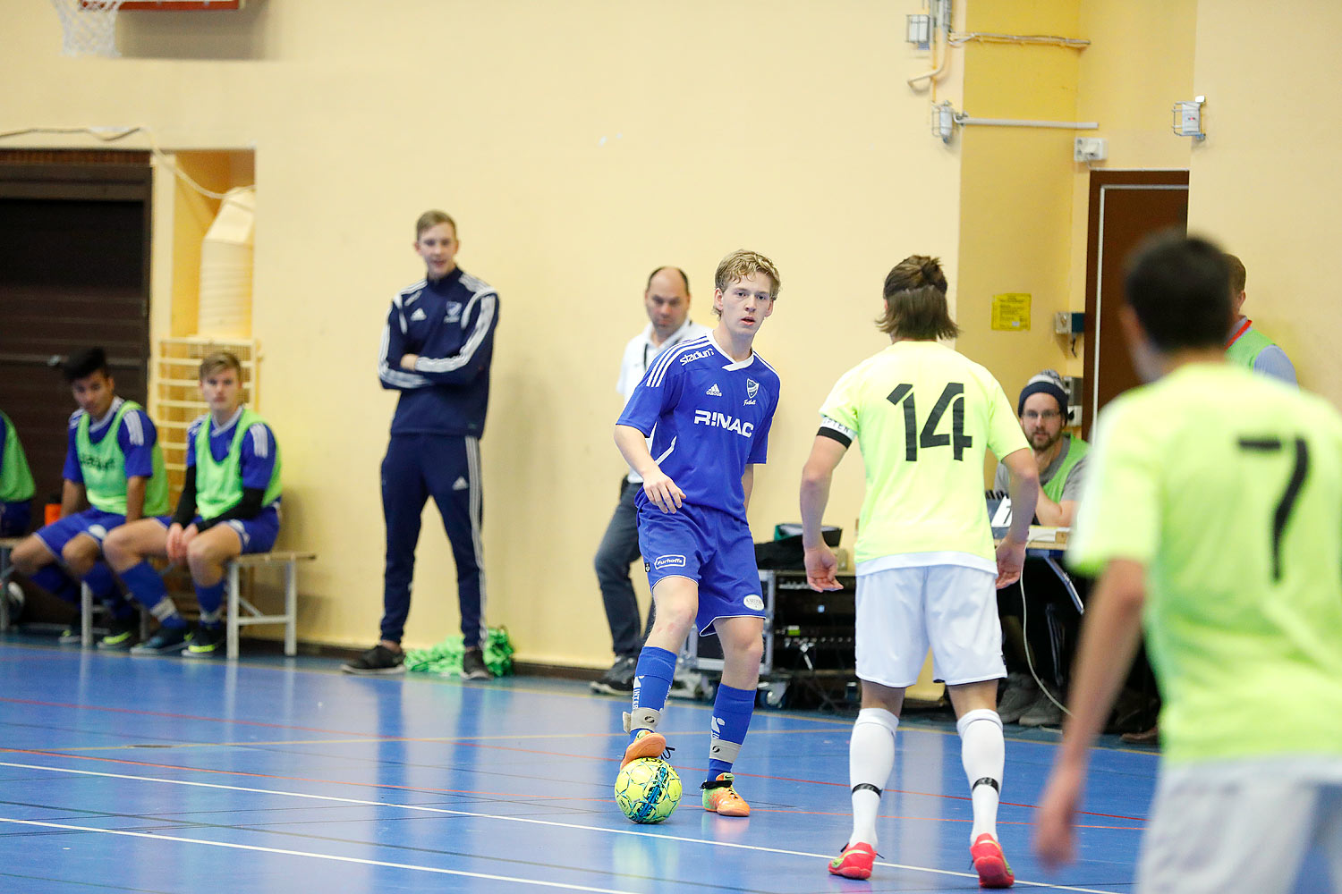 Skövde Futsalcup Herrjuniorer B-FINAL Näsets SK Vinröd-IFK Skövde FK,herr,Arena Skövde,Skövde,Sverige,Skövde Futsalcup 2016,Futsal,2016,142857