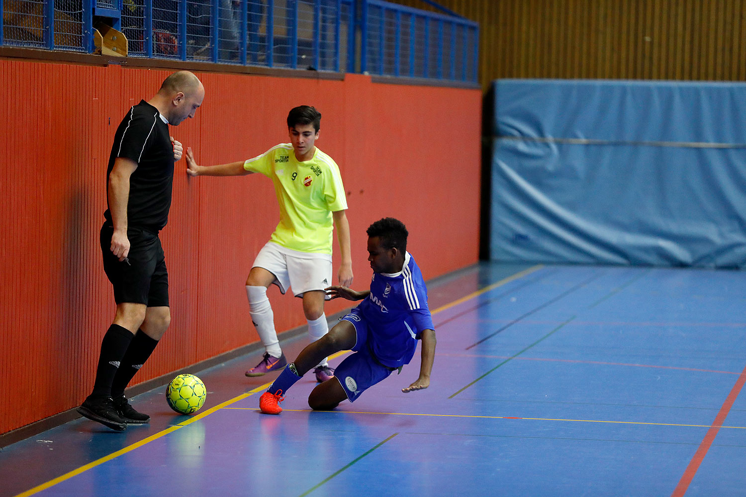 Skövde Futsalcup Herrjuniorer B-FINAL Näsets SK Vinröd-IFK Skövde FK,herr,Arena Skövde,Skövde,Sverige,Skövde Futsalcup 2016,Futsal,2016,142863