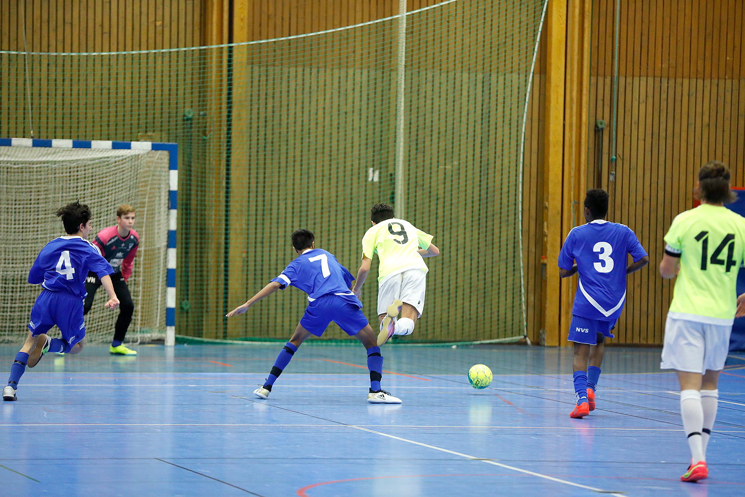 Skövde Futsalcup Herrjuniorer B-FINAL Näsets SK Vinröd-IFK Skövde FK,herr,Arena Skövde,Skövde,Sverige,Skövde Futsalcup 2016,Futsal,2016,142870