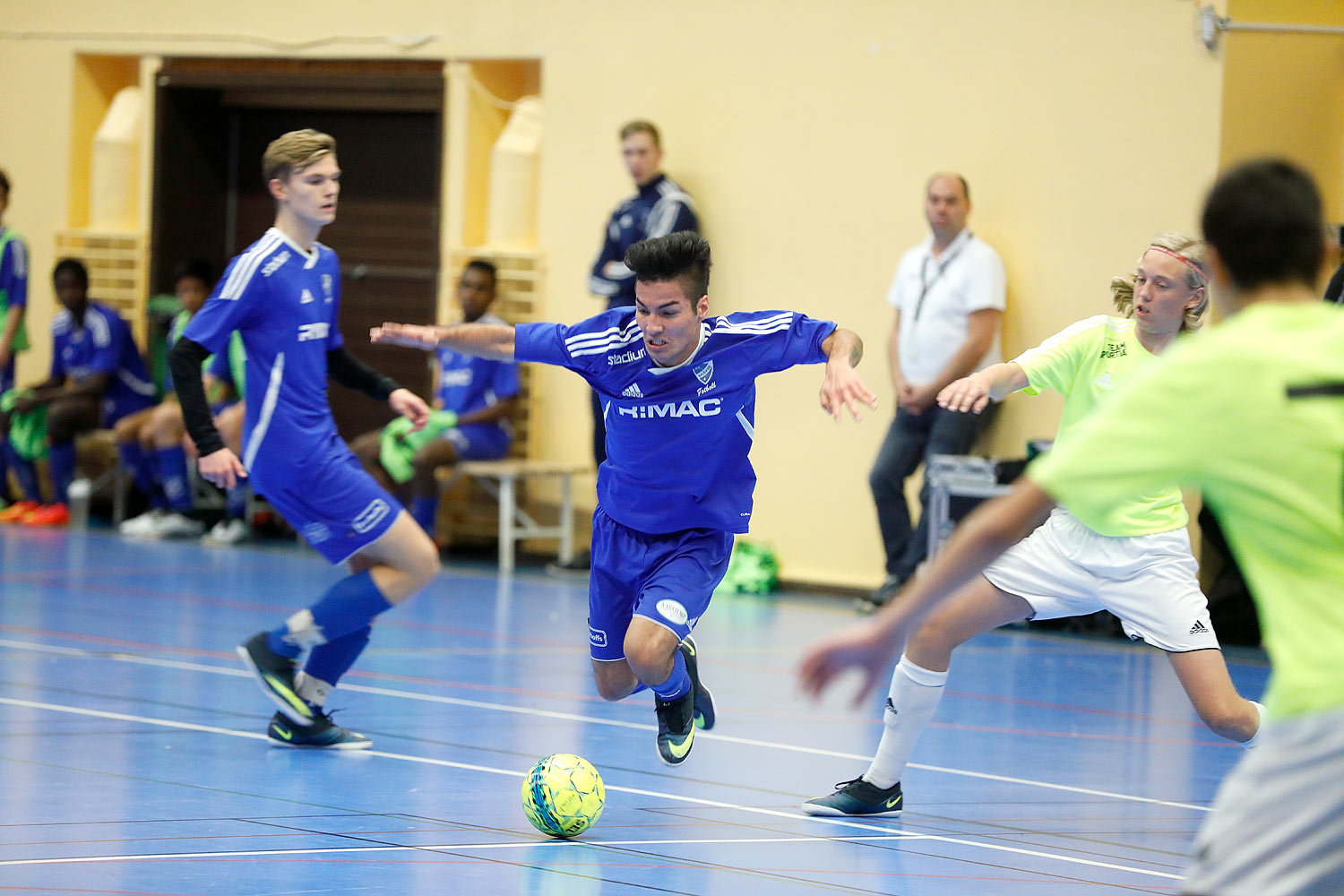 Skövde Futsalcup Herrjuniorer B-FINAL Näsets SK Vinröd-IFK Skövde FK,herr,Arena Skövde,Skövde,Sverige,Skövde Futsalcup 2016,Futsal,2016,142894