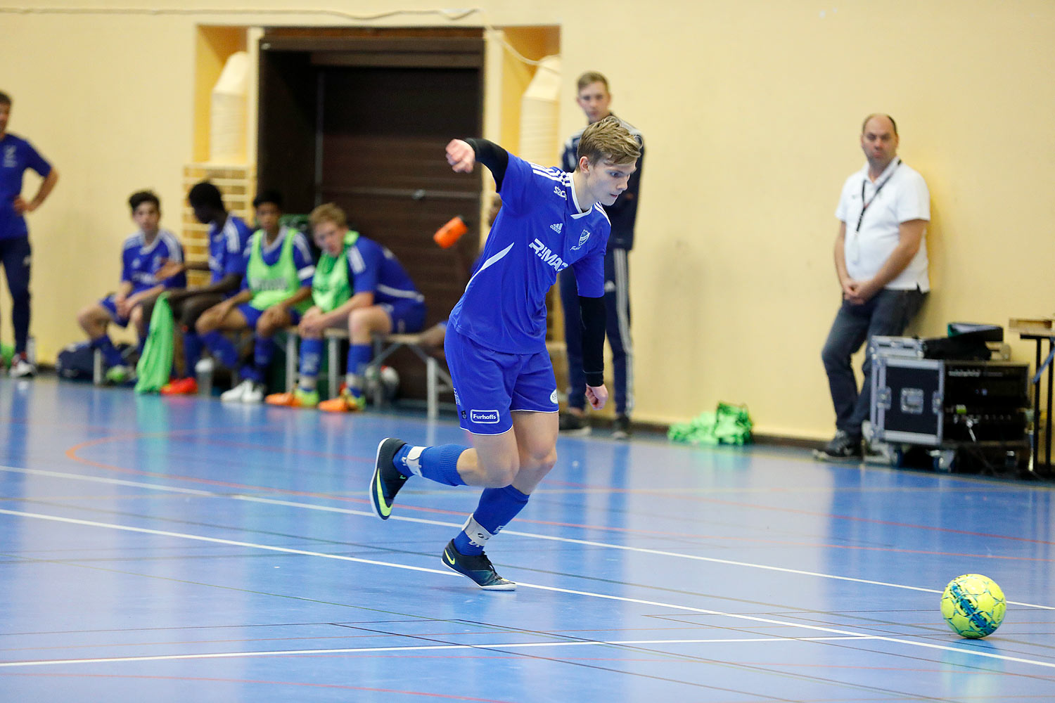 Skövde Futsalcup Herrjuniorer B-FINAL Näsets SK Vinröd-IFK Skövde FK,herr,Arena Skövde,Skövde,Sverige,Skövde Futsalcup 2016,Futsal,2016,142895