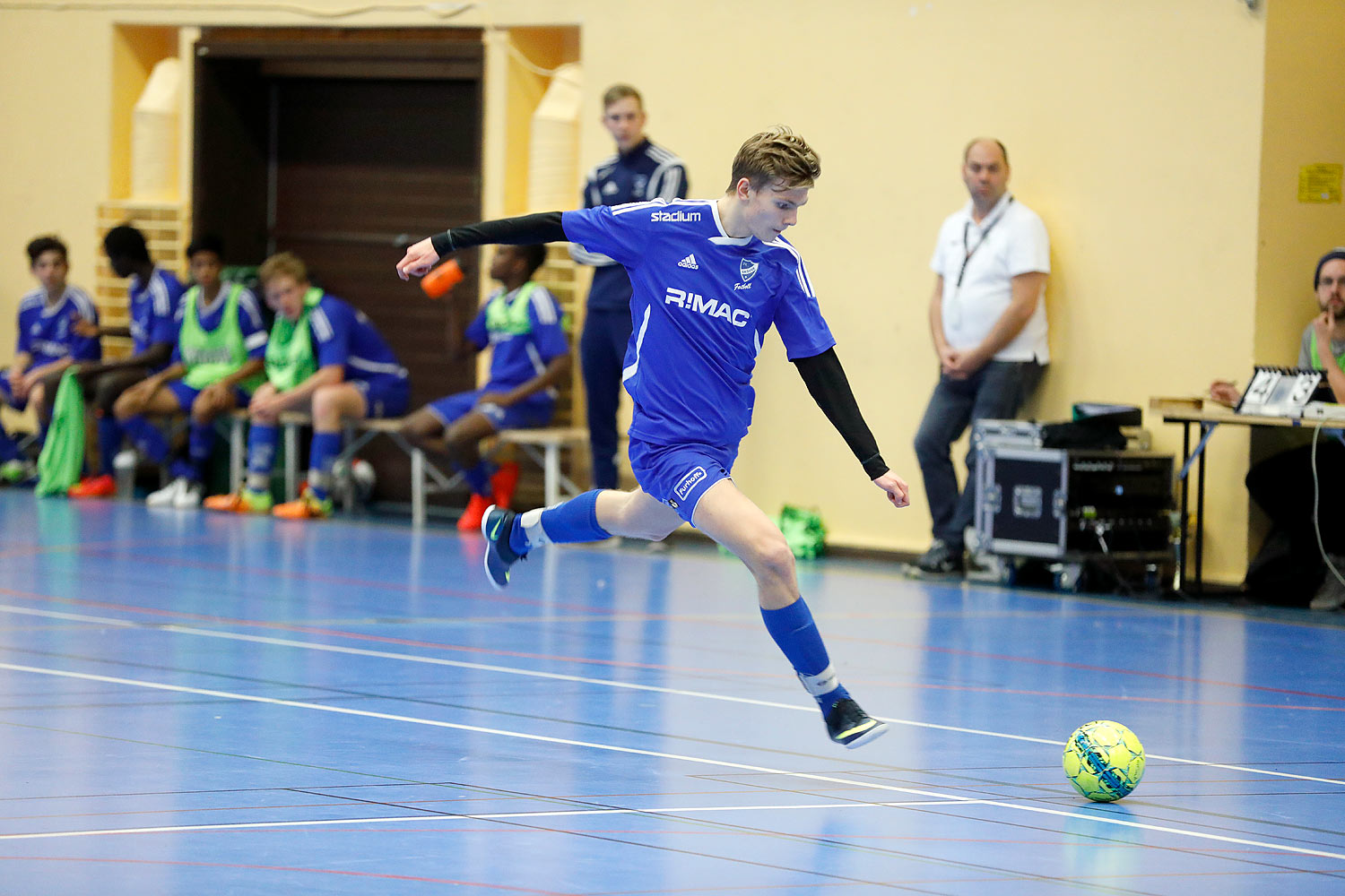 Skövde Futsalcup Herrjuniorer B-FINAL Näsets SK Vinröd-IFK Skövde FK,herr,Arena Skövde,Skövde,Sverige,Skövde Futsalcup 2016,Futsal,2016,142896