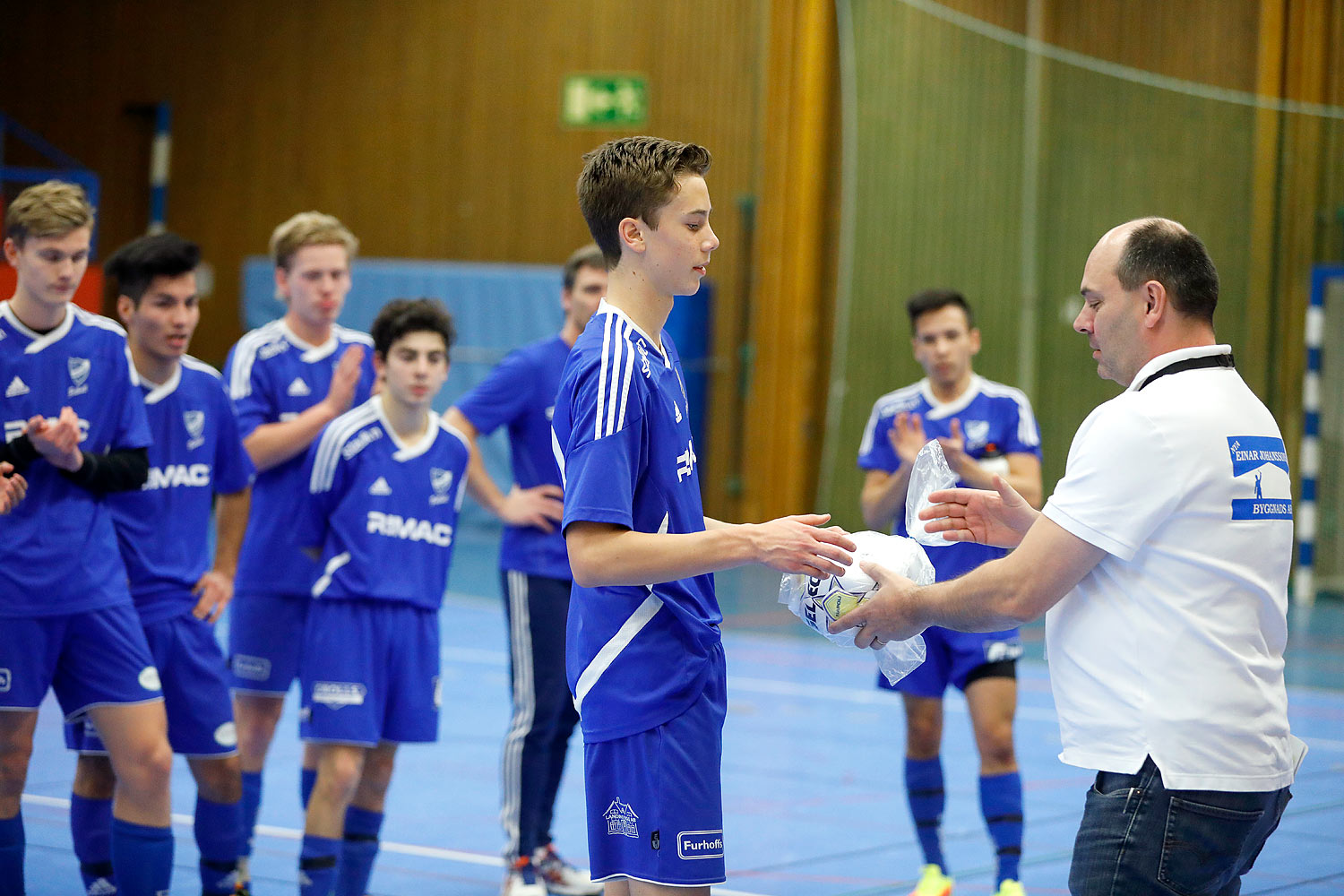 Skövde Futsalcup Herrjuniorer B-FINAL Näsets SK Vinröd-IFK Skövde FK,herr,Arena Skövde,Skövde,Sverige,Skövde Futsalcup 2016,Futsal,2016,142904