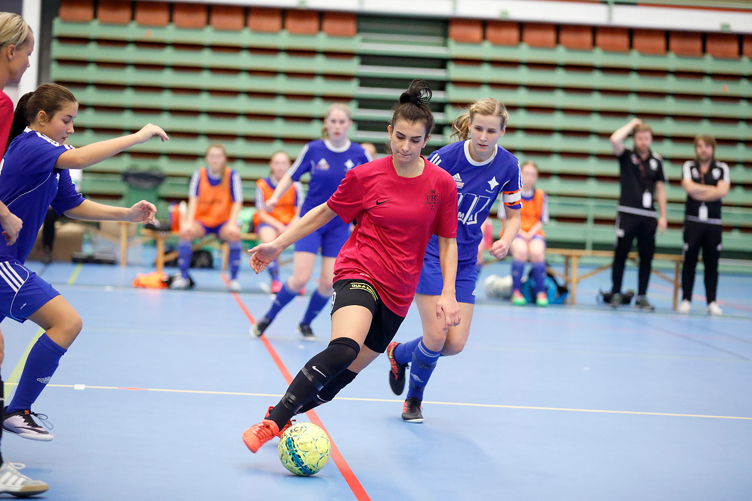 Skövde Futsalcup Damer A-FINAL IFK Hallsberg FK 1-Falköping Futsal Club,dam,Arena Skövde,Skövde,Sverige,Skövde Futsalcup 2016,Futsal,2016,142940