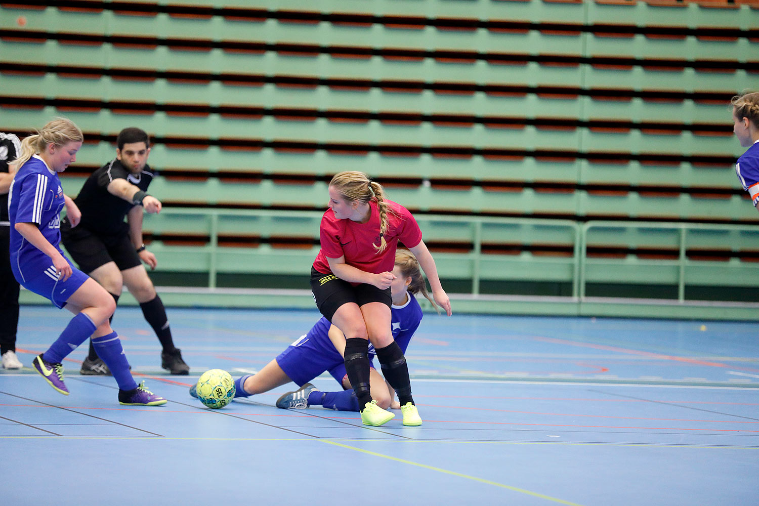 Skövde Futsalcup Damer A-FINAL IFK Hallsberg FK 1-Falköping Futsal Club,dam,Arena Skövde,Skövde,Sverige,Skövde Futsalcup 2016,Futsal,2016,142954