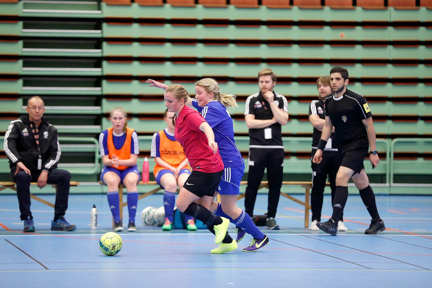 Skövde Futsalcup Damer A-FINAL IFK Hallsberg FK 1-Falköping Futsal Club,dam,Arena Skövde,Skövde,Sverige,Skövde Futsalcup 2016,Futsal,2016,142955
