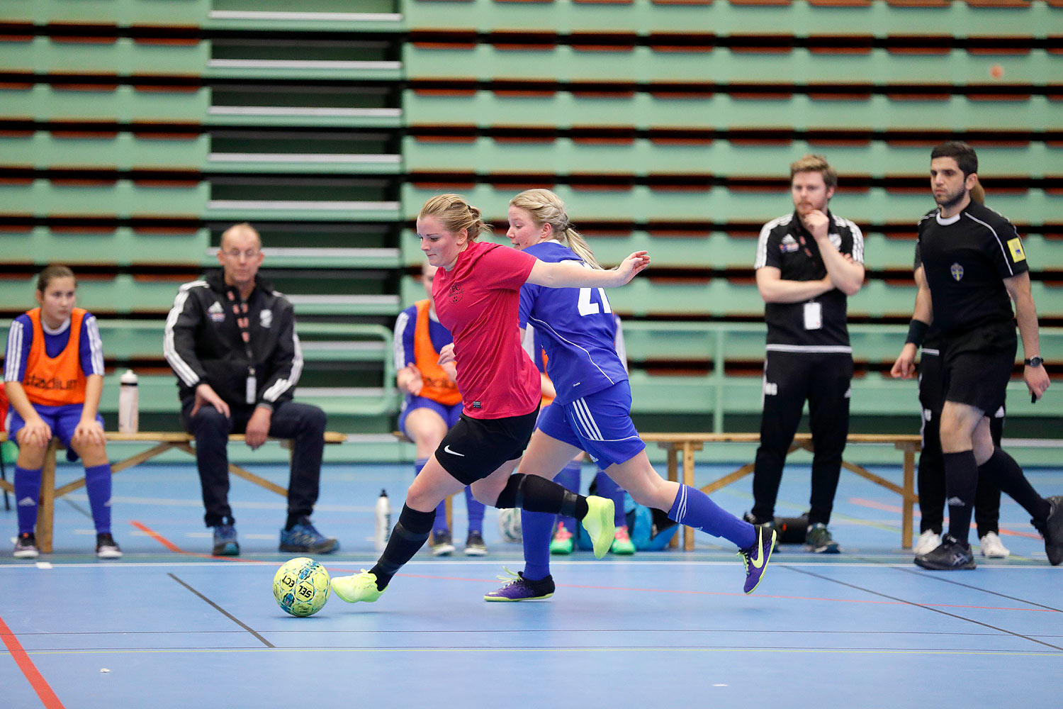 Skövde Futsalcup Damer A-FINAL IFK Hallsberg FK 1-Falköping Futsal Club,dam,Arena Skövde,Skövde,Sverige,Skövde Futsalcup 2016,Futsal,2016,142956
