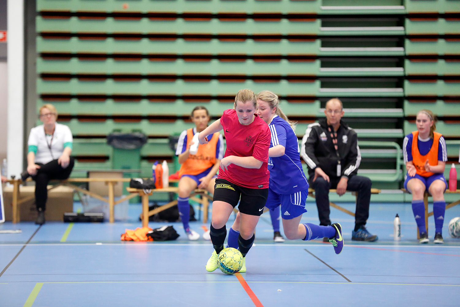 Skövde Futsalcup Damer A-FINAL IFK Hallsberg FK 1-Falköping Futsal Club,dam,Arena Skövde,Skövde,Sverige,Skövde Futsalcup 2016,Futsal,2016,142958