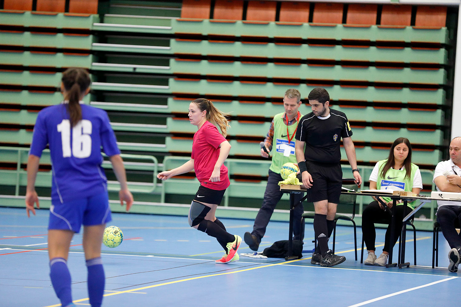 Skövde Futsalcup Damer A-FINAL IFK Hallsberg FK 1-Falköping Futsal Club,dam,Arena Skövde,Skövde,Sverige,Skövde Futsalcup 2016,Futsal,2016,142968