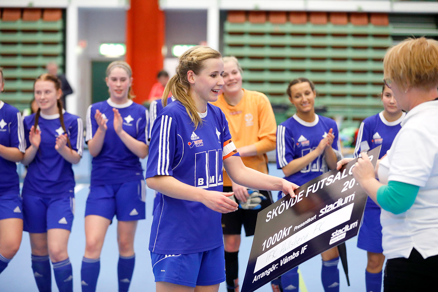 Skövde Futsalcup Damer A-FINAL IFK Hallsberg FK 1-Falköping Futsal Club,dam,Arena Skövde,Skövde,Sverige,Skövde Futsalcup 2016,Futsal,2016,143003