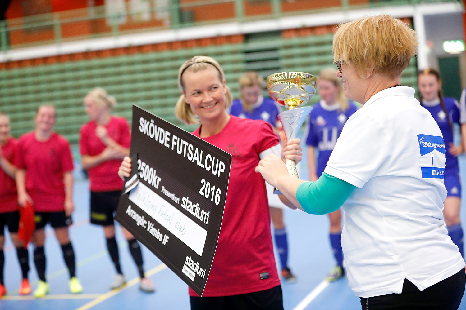 Skövde Futsalcup Damer A-FINAL IFK Hallsberg FK 1-Falköping Futsal Club,dam,Arena Skövde,Skövde,Sverige,Skövde Futsalcup 2016,Futsal,2016,143010