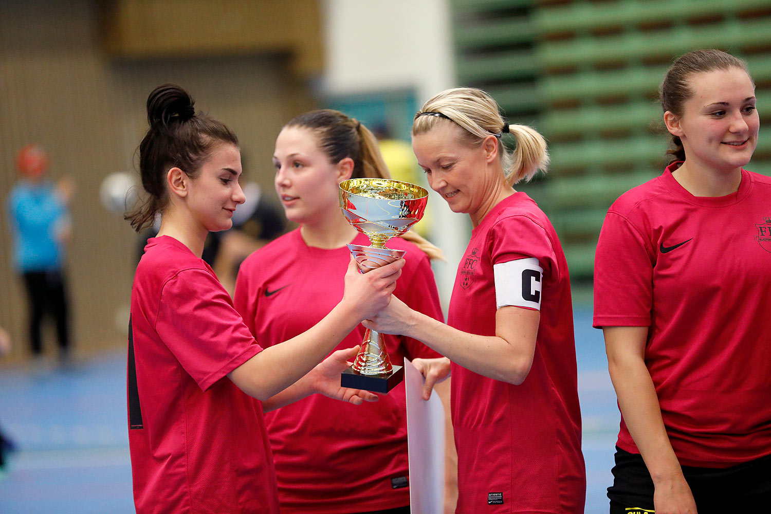 Skövde Futsalcup Damer A-FINAL IFK Hallsberg FK 1-Falköping Futsal Club,dam,Arena Skövde,Skövde,Sverige,Skövde Futsalcup 2016,Futsal,2016,143011