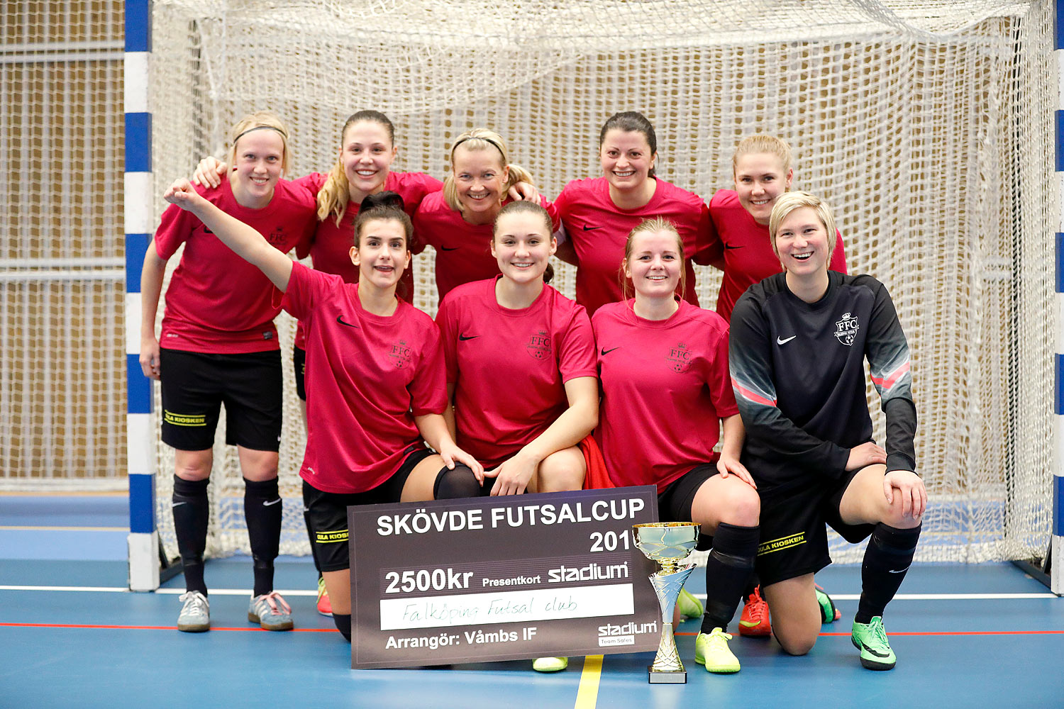 Skövde Futsalcup Damer A-FINAL IFK Hallsberg FK 1-Falköping Futsal Club,dam,Arena Skövde,Skövde,Sverige,Skövde Futsalcup 2016,Futsal,2016,143012