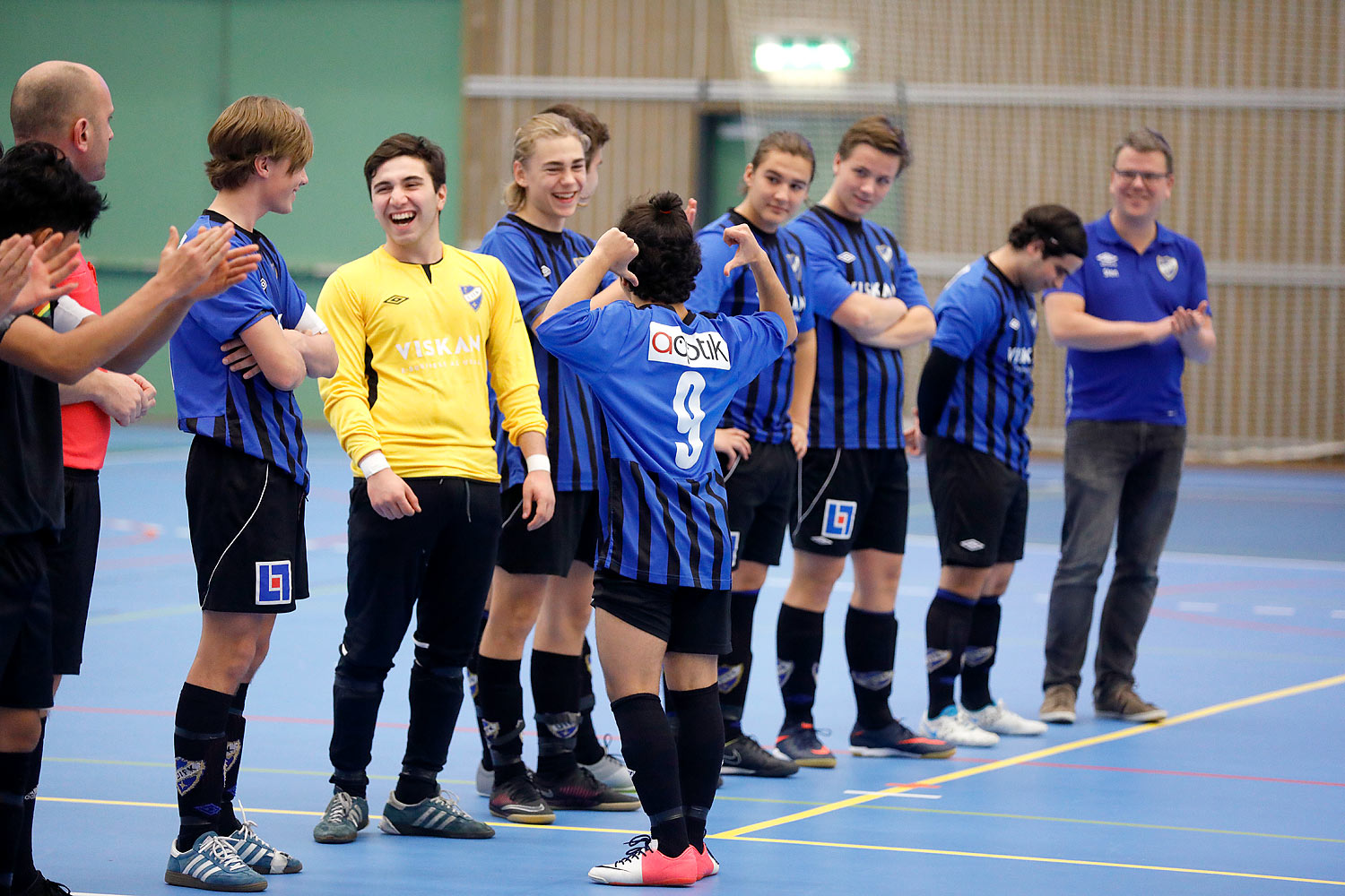 Skövde Futsalcup Herrjuniorer A-FINAL Ulricehamns IFK-FC Paratodos,herr,Arena Skövde,Skövde,Sverige,Skövde Futsalcup 2016,Futsal,2016,143014