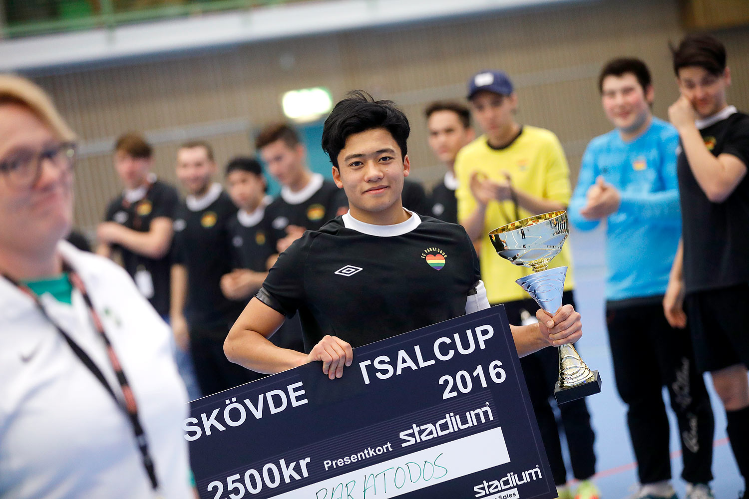 Skövde Futsalcup Herrjuniorer A-FINAL Ulricehamns IFK-FC Paratodos,herr,Arena Skövde,Skövde,Sverige,Skövde Futsalcup 2016,Futsal,2016,143082