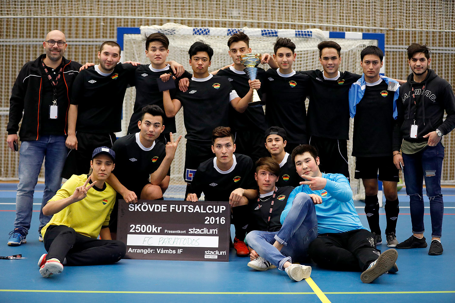 Skövde Futsalcup Herrjuniorer A-FINAL Ulricehamns IFK-FC Paratodos,herr,Arena Skövde,Skövde,Sverige,Skövde Futsalcup 2016,Futsal,2016,143083