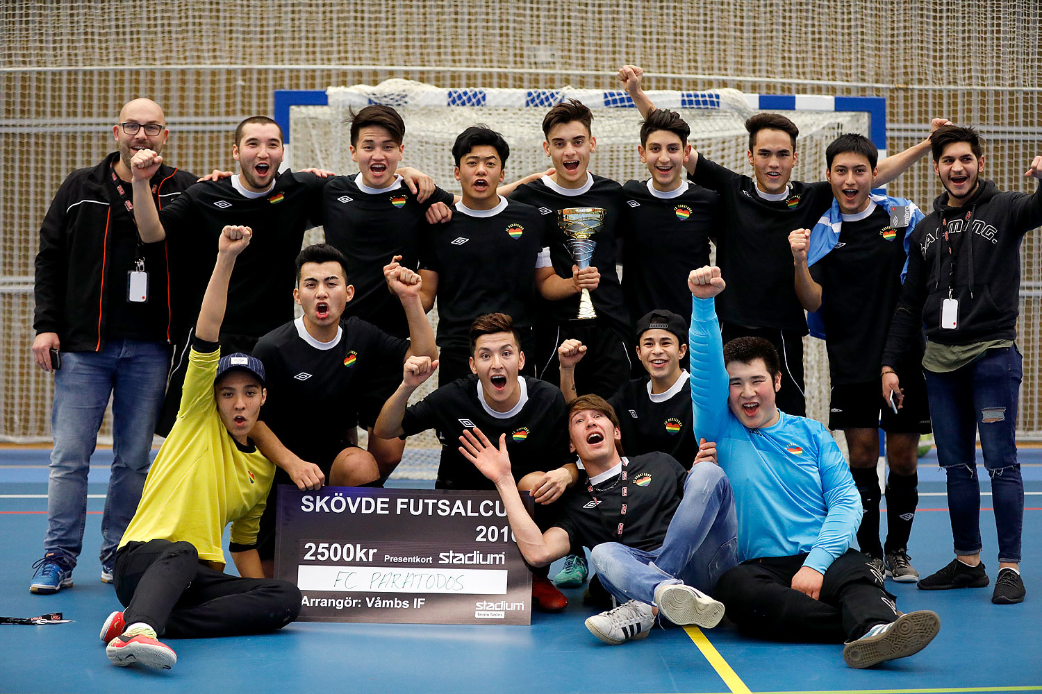 Skövde Futsalcup Herrjuniorer A-FINAL Ulricehamns IFK-FC Paratodos,herr,Arena Skövde,Skövde,Sverige,Skövde Futsalcup 2016,Futsal,2016,143084