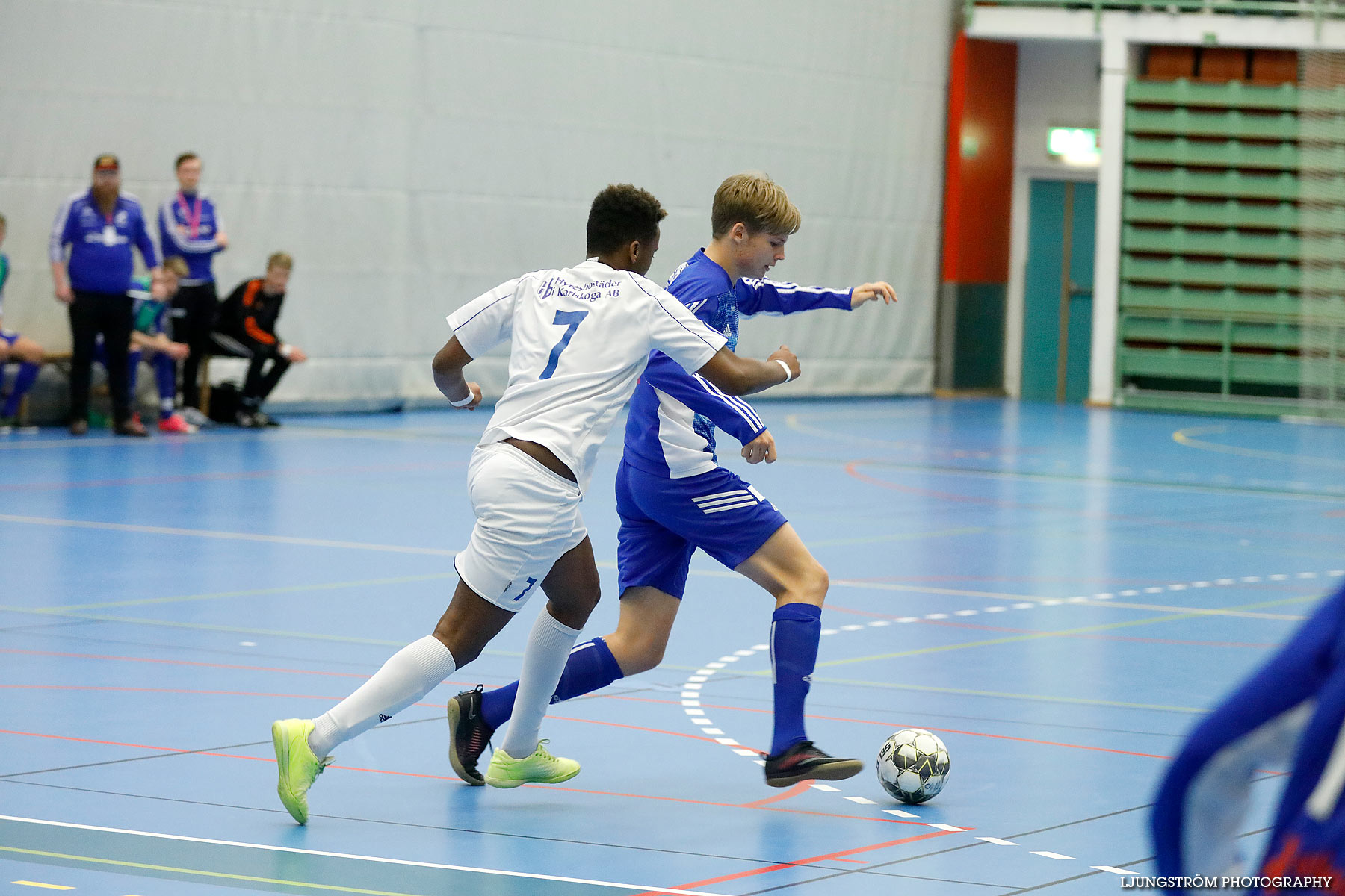 Skövde Futsalcup 2018 Herrar Tråvad/Larv-KB Karlskoga,herr,Arena Skövde,Skövde,Sverige,Futsal,,2018,209366