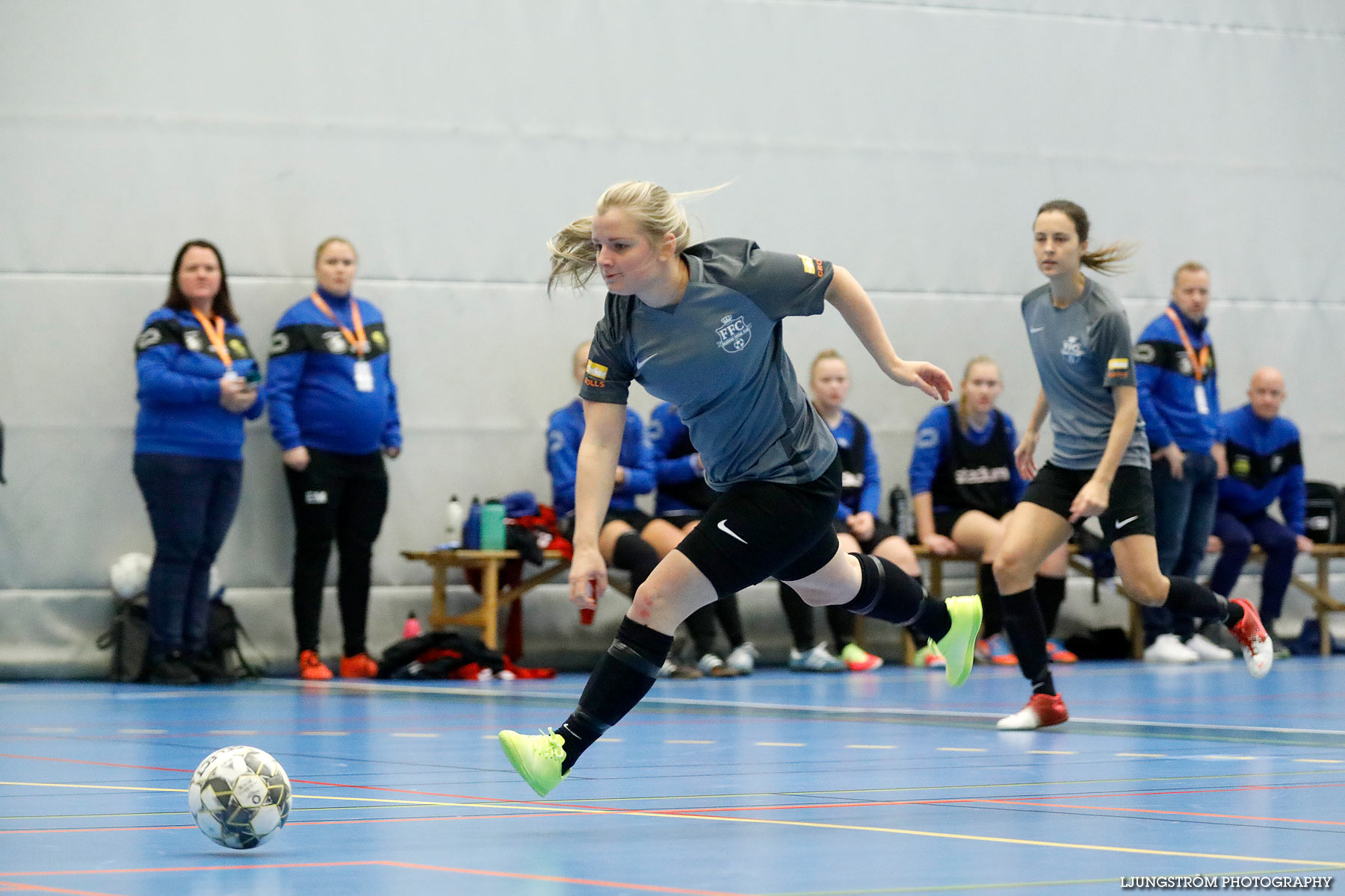 Skövde Futsalcup 2018 Damer Falköping FC-Fagersanna/Mölltorp/Brevik,dam,Arena Skövde,Skövde,Sverige,Futsal,,2018,209486