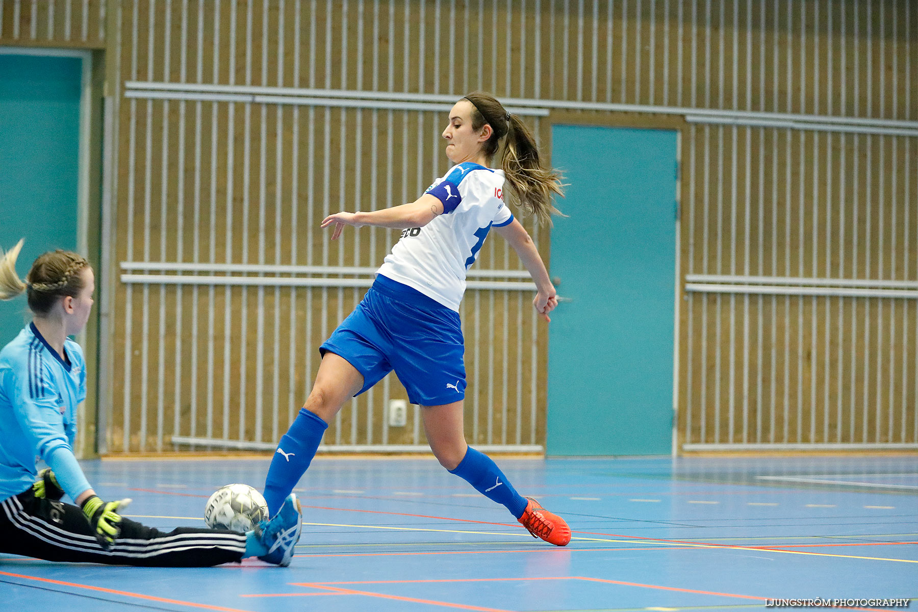 Skövde Futsalcup 2018 Damer Ulvåkers IF-IFK Värnamo Blå,dam,Arena Skövde,Skövde,Sverige,Futsal,,2018,209694