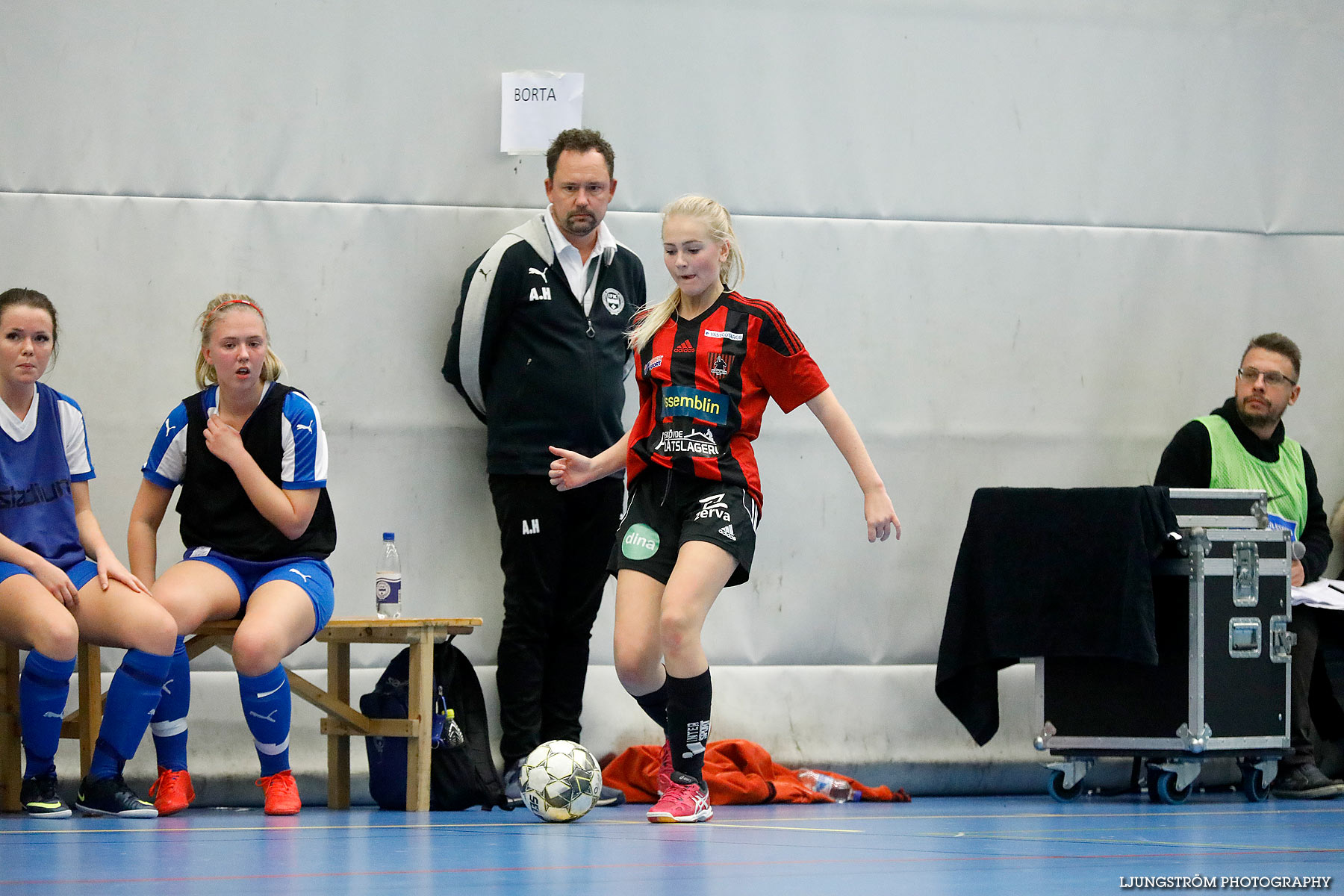 Skövde Futsalcup 2018 Damer Ulvåkers IF-IFK Värnamo Blå,dam,Arena Skövde,Skövde,Sverige,Futsal,,2018,209713