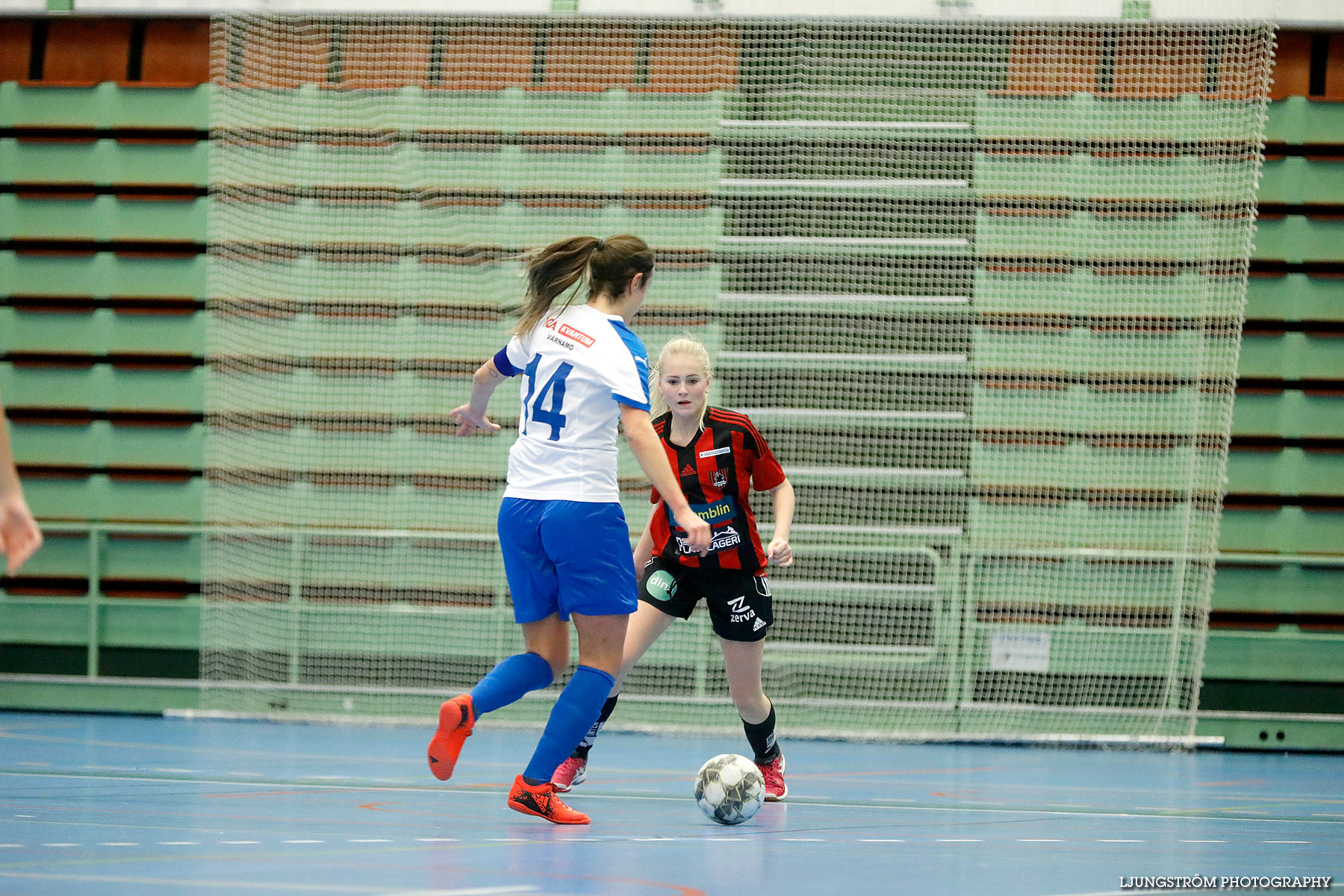 Skövde Futsalcup 2018 Damer Ulvåkers IF-IFK Värnamo Blå,dam,Arena Skövde,Skövde,Sverige,Futsal,,2018,209721