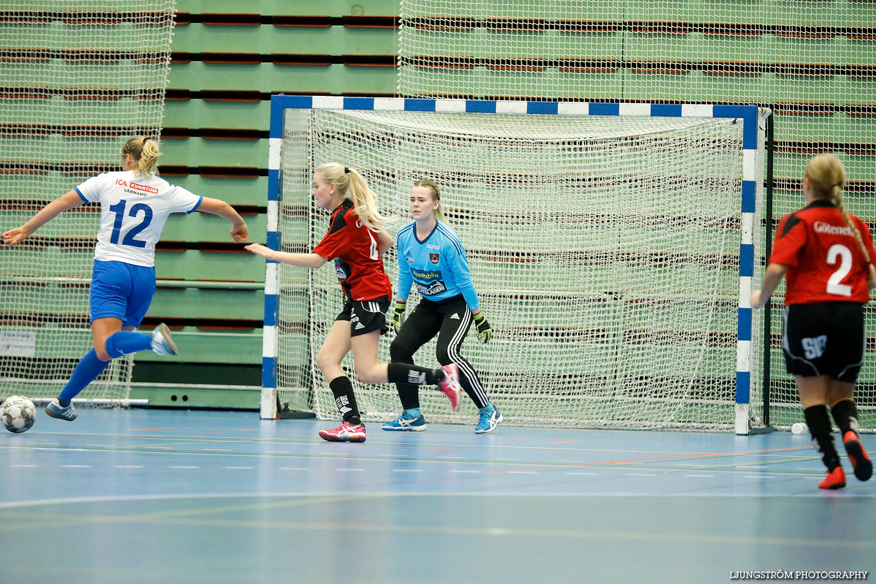 Skövde Futsalcup 2018 Damer Ulvåkers IF-IFK Värnamo Blå,dam,Arena Skövde,Skövde,Sverige,Futsal,,2018,209724