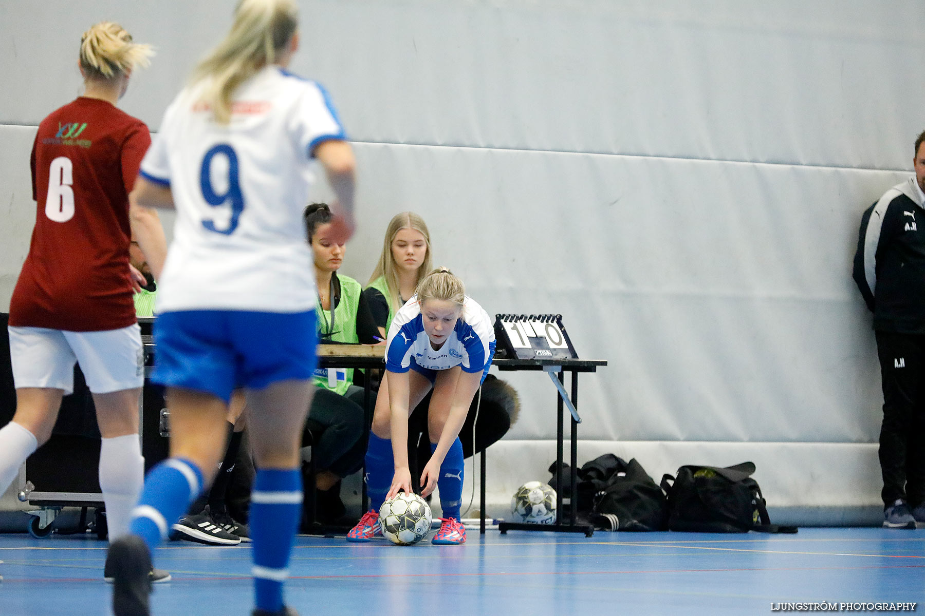 Skövde Futsalcup 2018 Damer IFK Värnamo Vit-Qviding FIF,dam,Arena Skövde,Skövde,Sverige,Futsal,,2018,209747